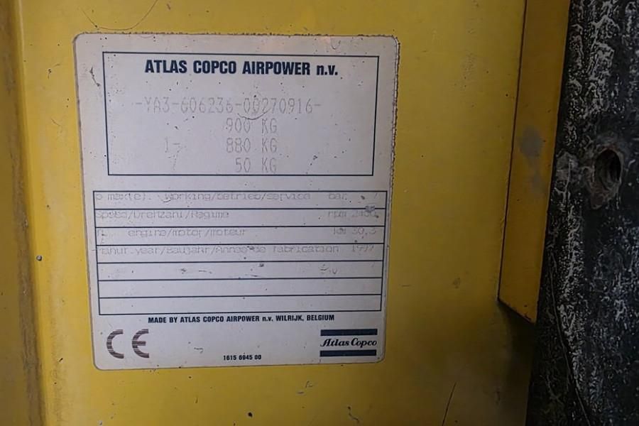 Atlas Copco XAS66 As-Is, Diesel, Volume flow: &plusmn; 3,4 – 3,7 m³/m