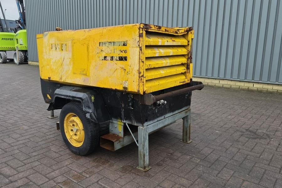 Atlas Copco XAS66 As-Is, Diesel, Volume flow: &plusmn; 3,4 – 3,7 m³/m