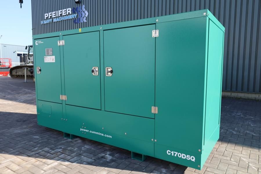 Cummins C170D5Q Declaration of Conformity, Diesel, 170kVA,