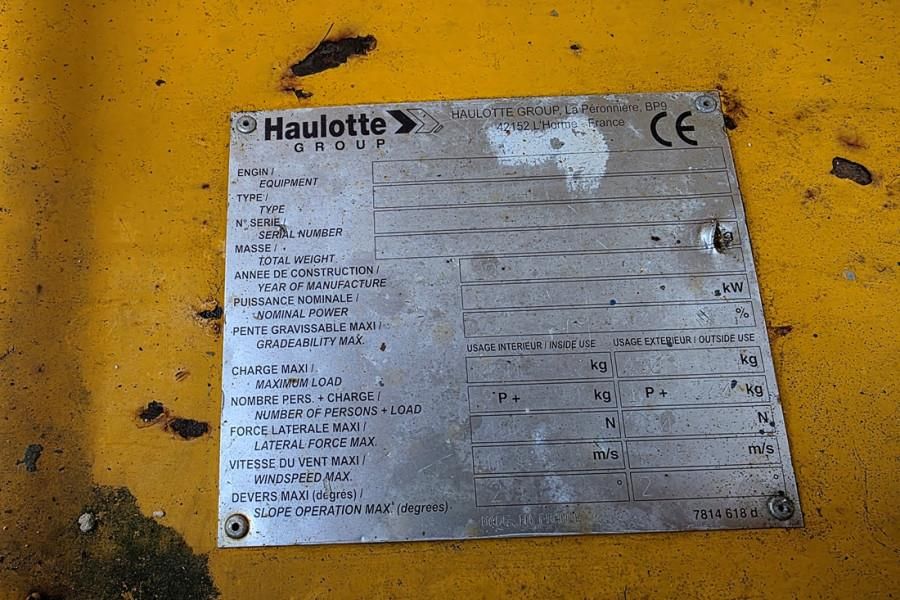 Haulotte Compact 10 As-Is, Electric, 10m Working Height, 45