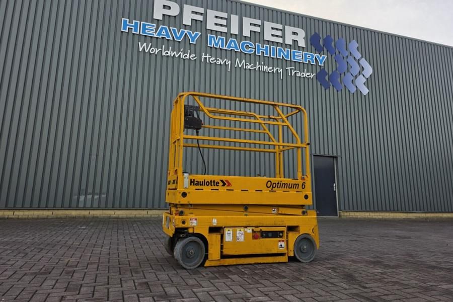 Haulotte Optimum 6 As-Is, Electric, 6.35m Working Height, 2