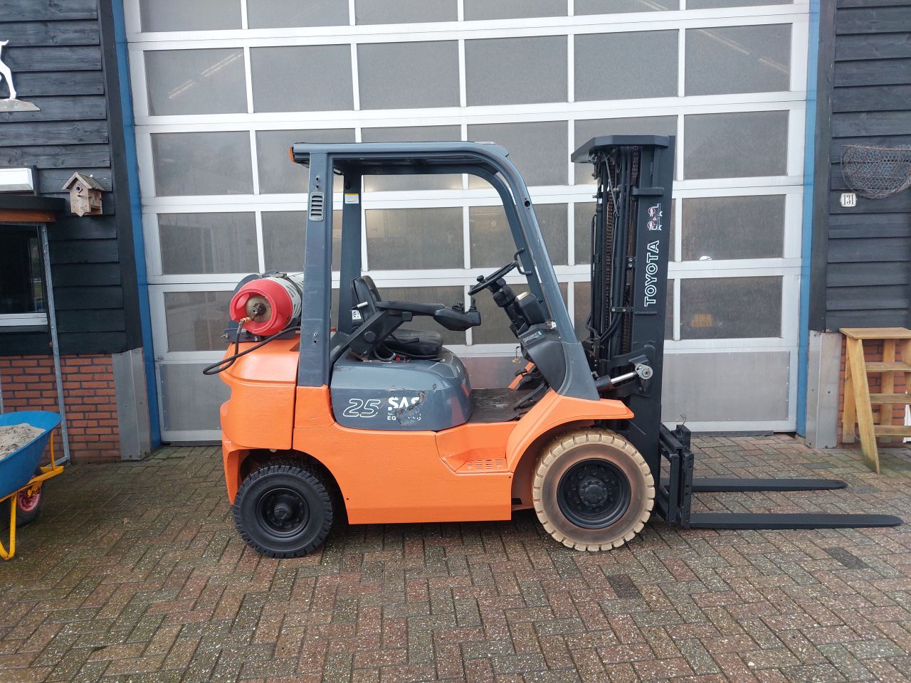 Toyota 42-7FGF25 3 delige mast sideshift