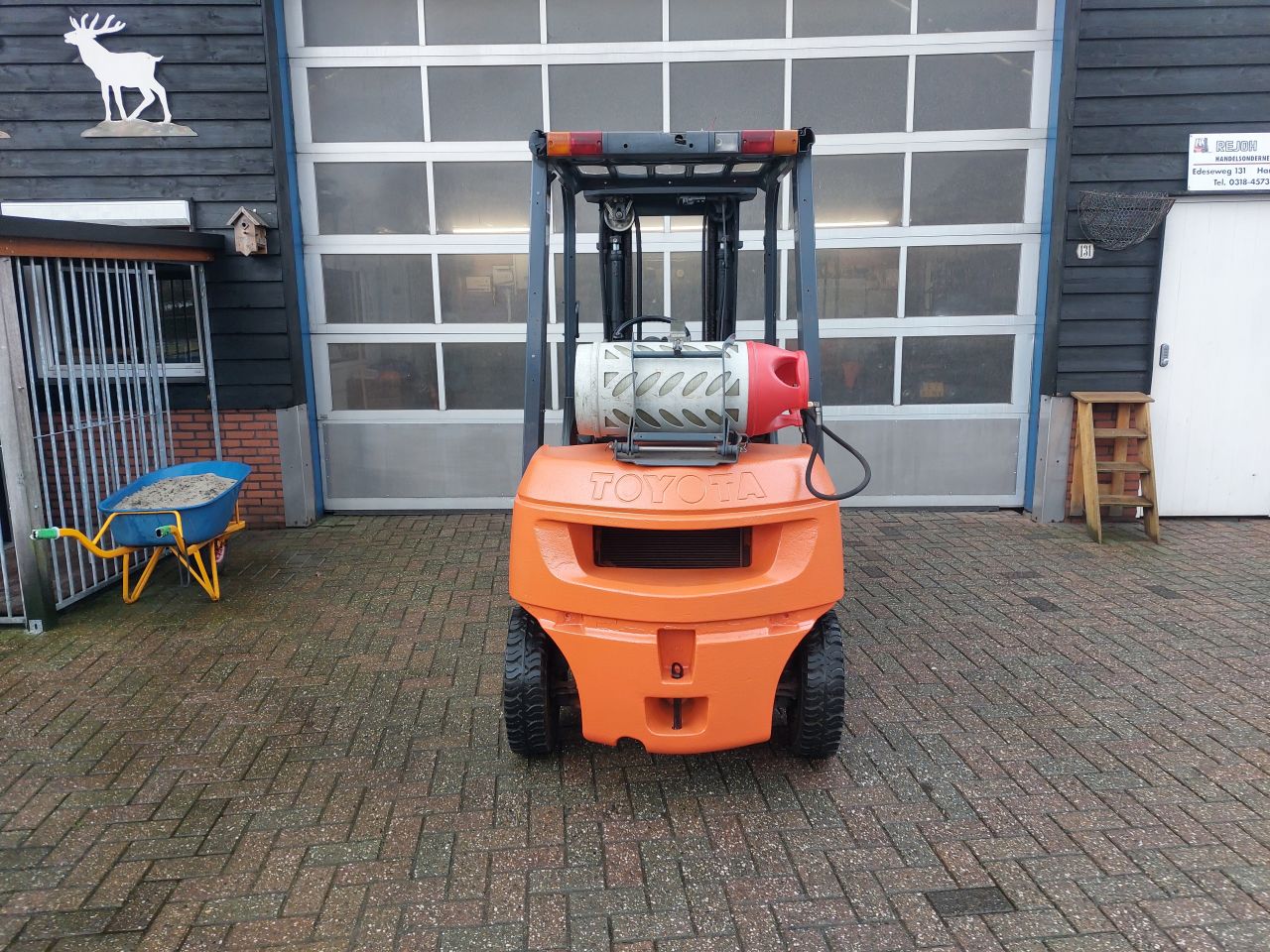 Toyota 42-7FGF25 3 delige mast sideshift