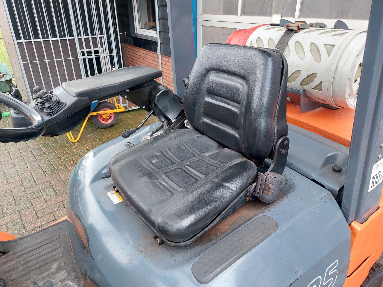 Toyota 42-7FGF25 3 delige mast sideshift