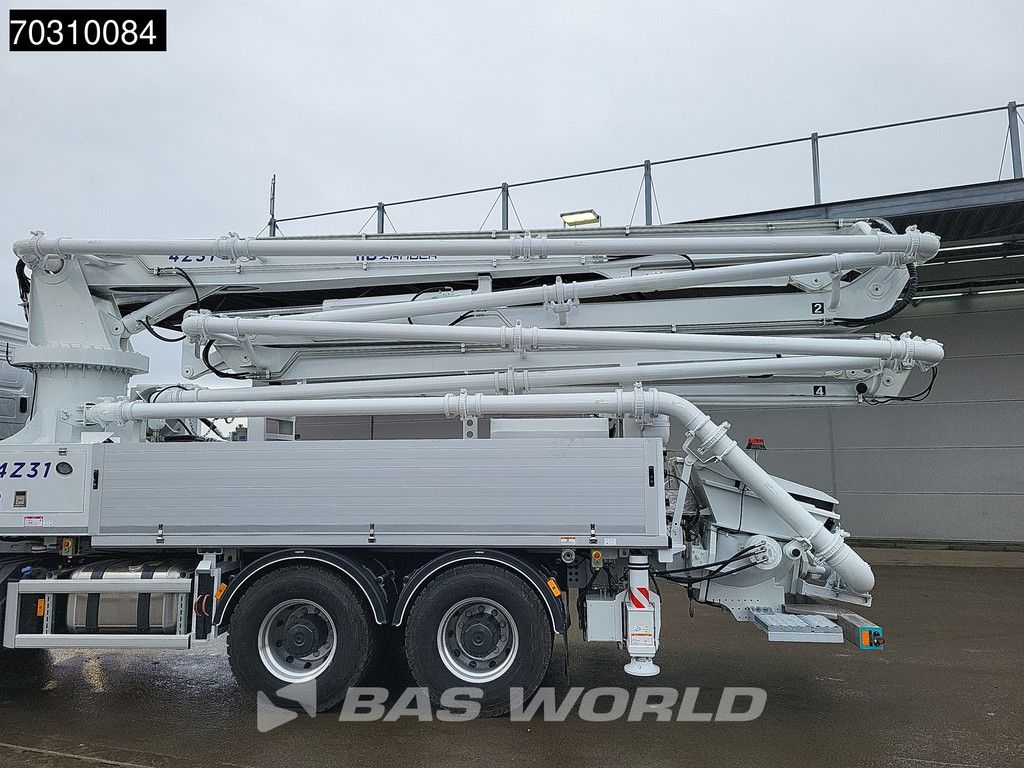 Mercedes Arocs Arocs 2843 6X4 NEW! 31mtr 4x extendable Bonneux concrete pump Remote Control Euro 6