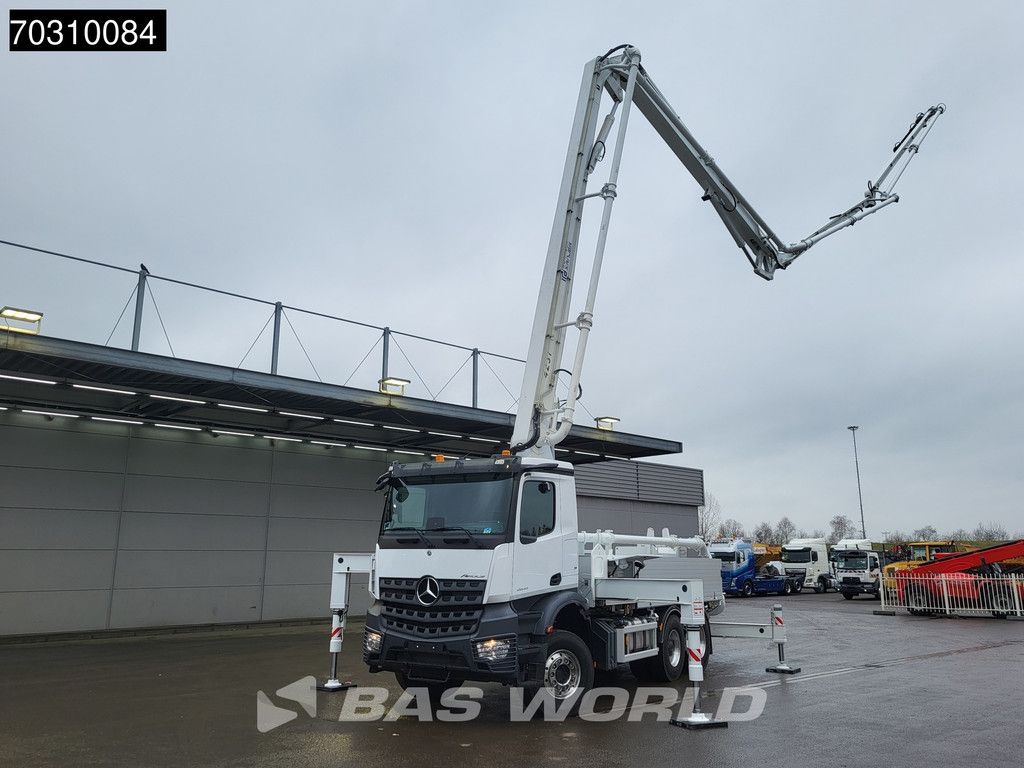 Mercedes Arocs Arocs 2843 6X4 NEW! 31mtr 4x extendable Bonneux concrete pump Remote Control Euro 6