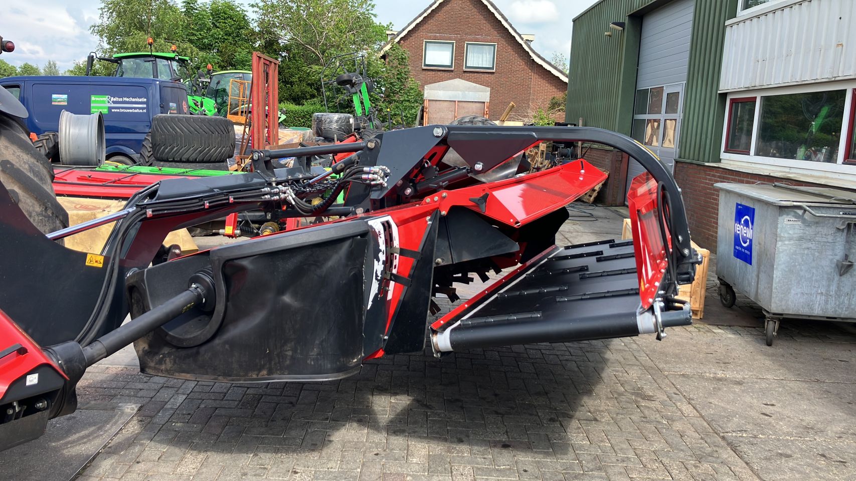 Vicon met transportband