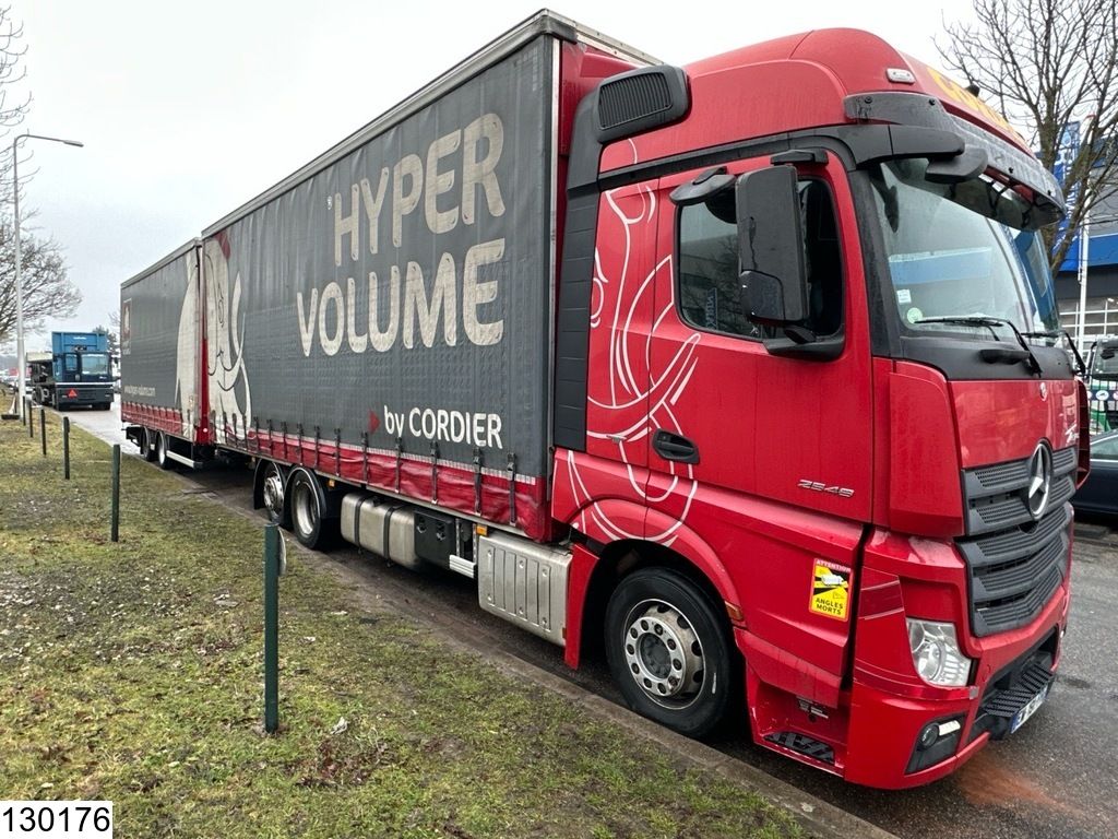 Mercedes Actros 2548 6x2, EURO 6, Lift roof