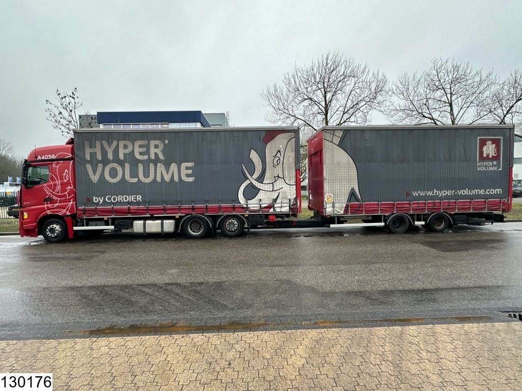 Mercedes Actros 2548 6x2, EURO 6, Lift roof