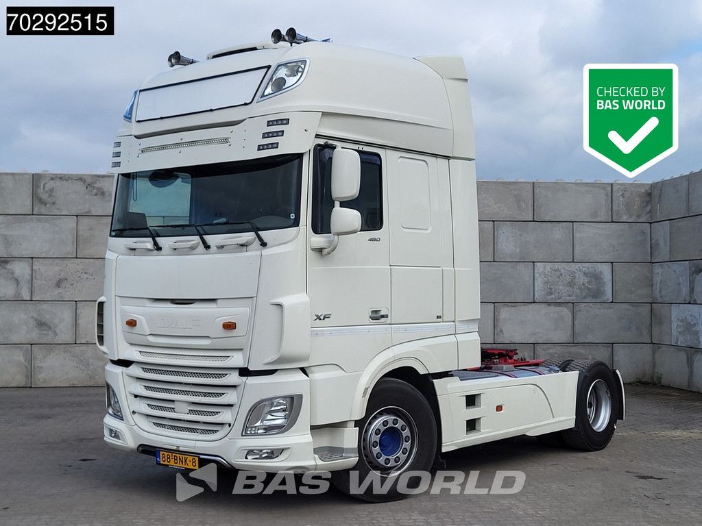 DAF XF 480 4X2 NL-Truck Retarder 2xTanks Standairco Navi ACC Euro 6