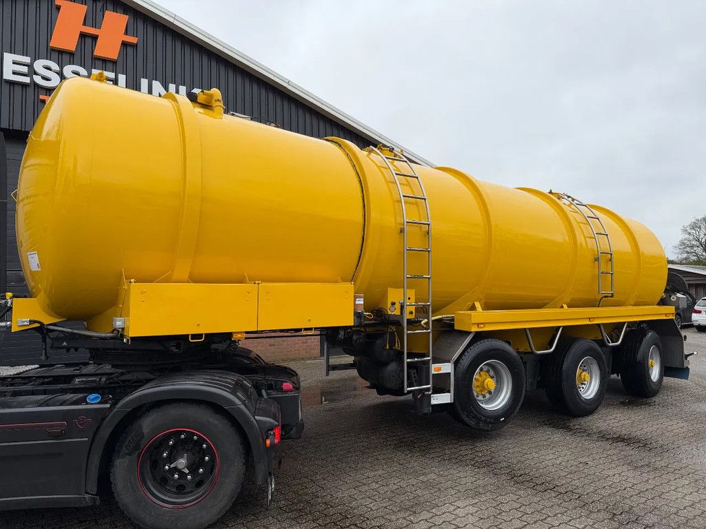 D-TEC 36m3 RVS Mestoplegger Geijkte weging VMA Bemonstering