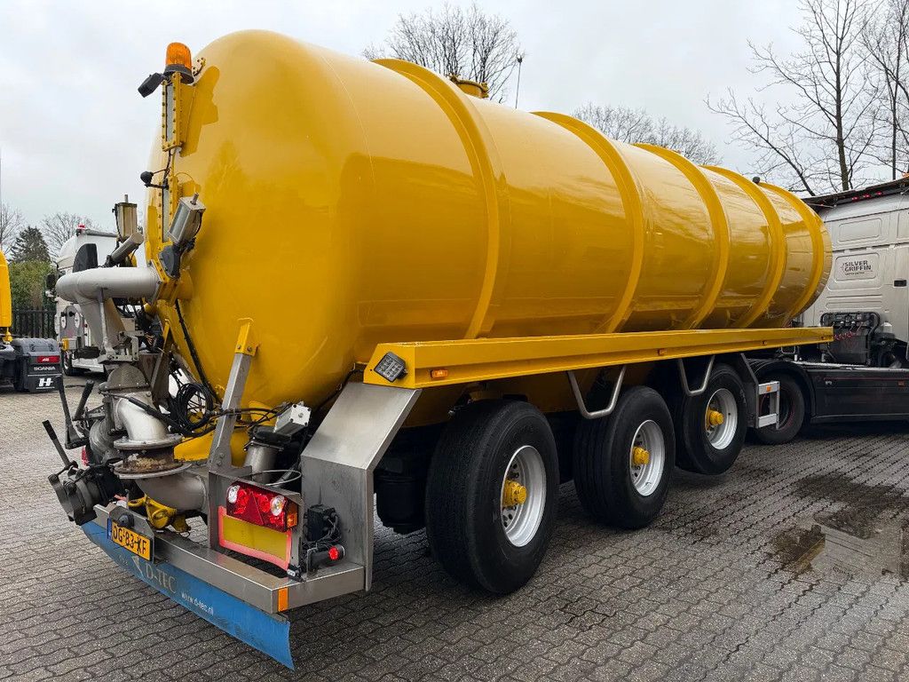 D-TEC 36m3 RVS Mestoplegger Geijkte weging VMA Bemonstering