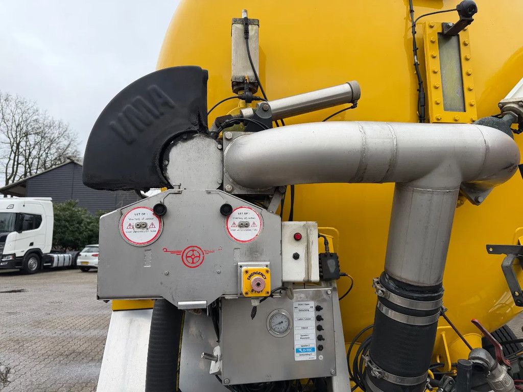 D-TEC 36m3 RVS Mestoplegger Geijkte weging VMA Bemonstering