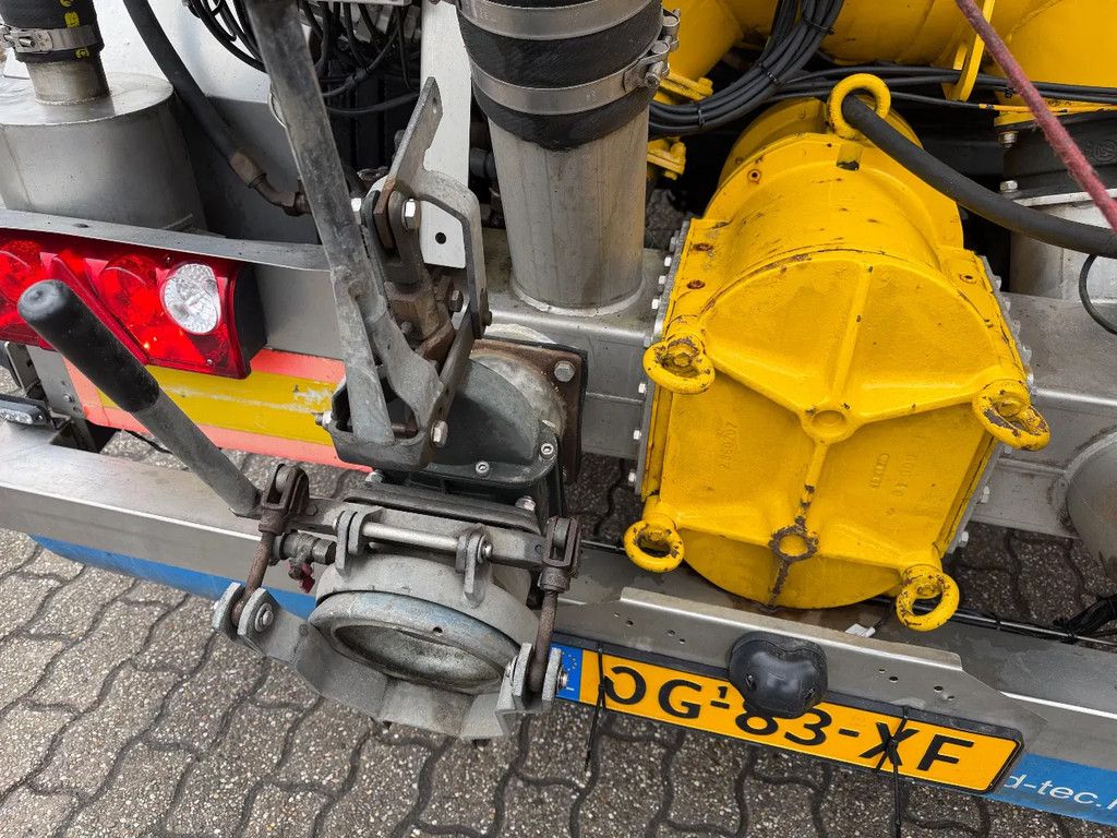 D-TEC 36m3 RVS Mestoplegger Geijkte weging VMA Bemonstering