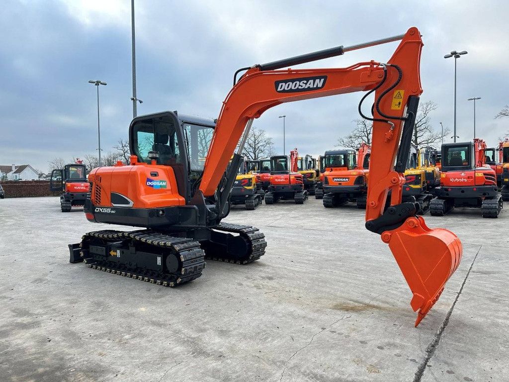 Doosan DX55-9C Diesel 36.2kW Crawler Excavator 2018