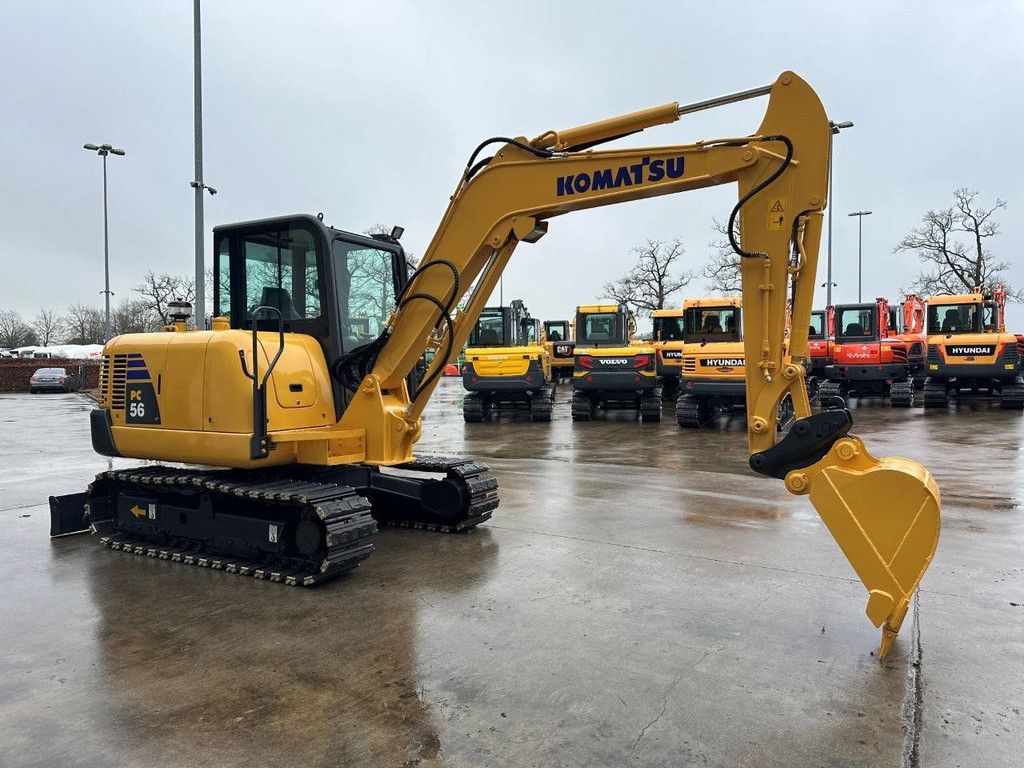 Rupsgraafmachine Komatsu PC56-7 Diesel 2017