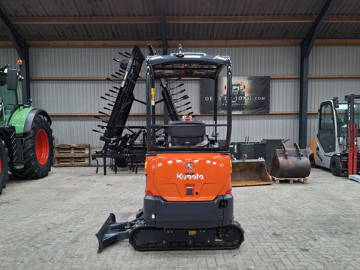 Kubota KX015-4 Canopy, minigraver, minikraan, BJ2023.