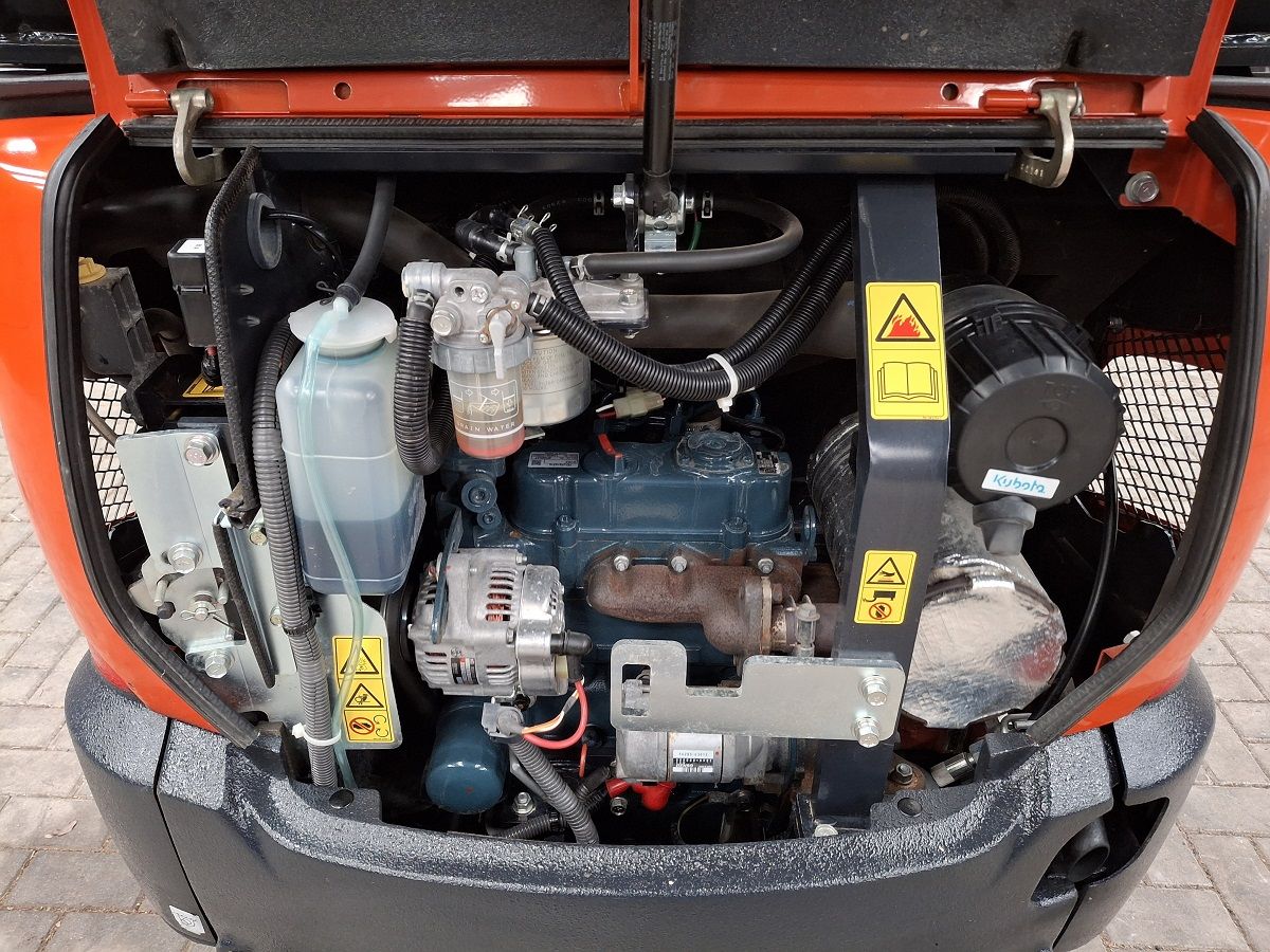 Kubota KX015-4 Canopy, minigraver, minikraan, BJ2023.