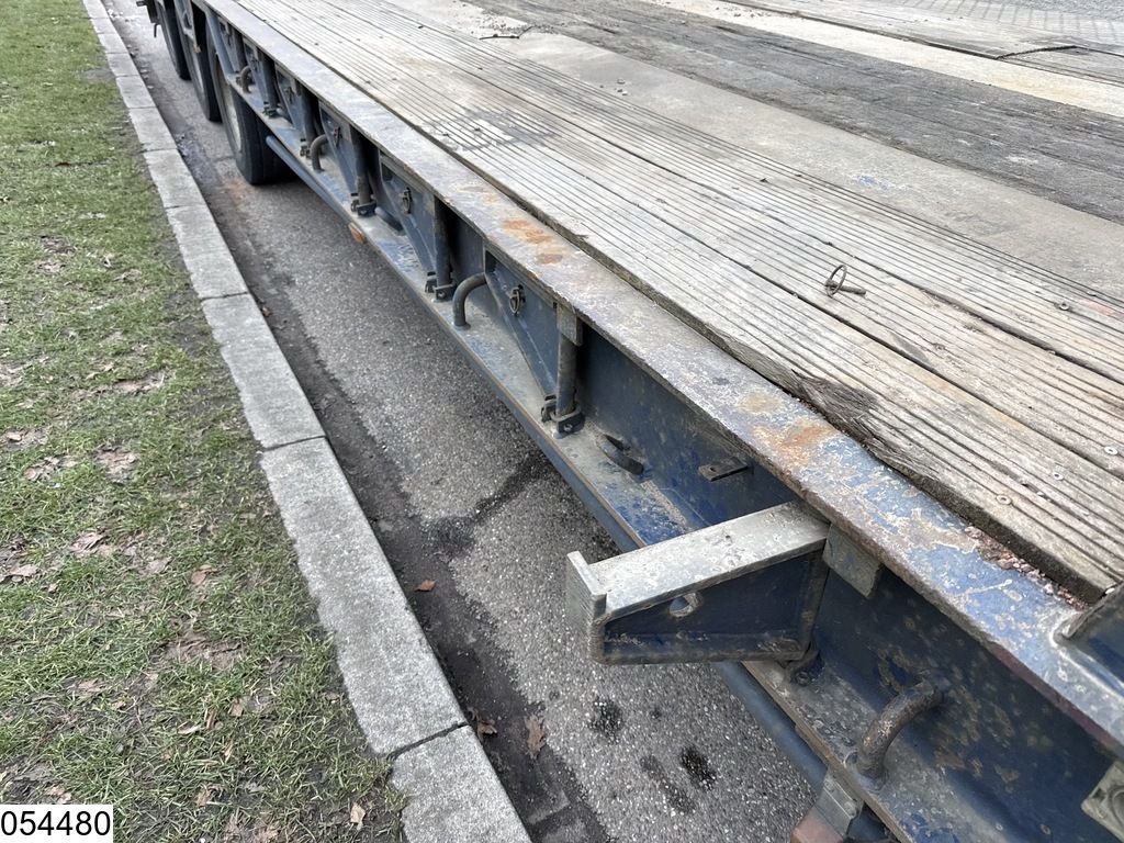 ACTM Lowbed 34000 KG, 250cm+2x22CM, Leaf suspension, Winch