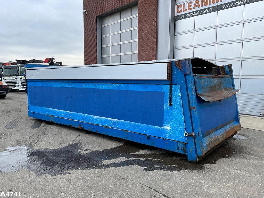 Container 21m³ met Hydraulische milieukleppen