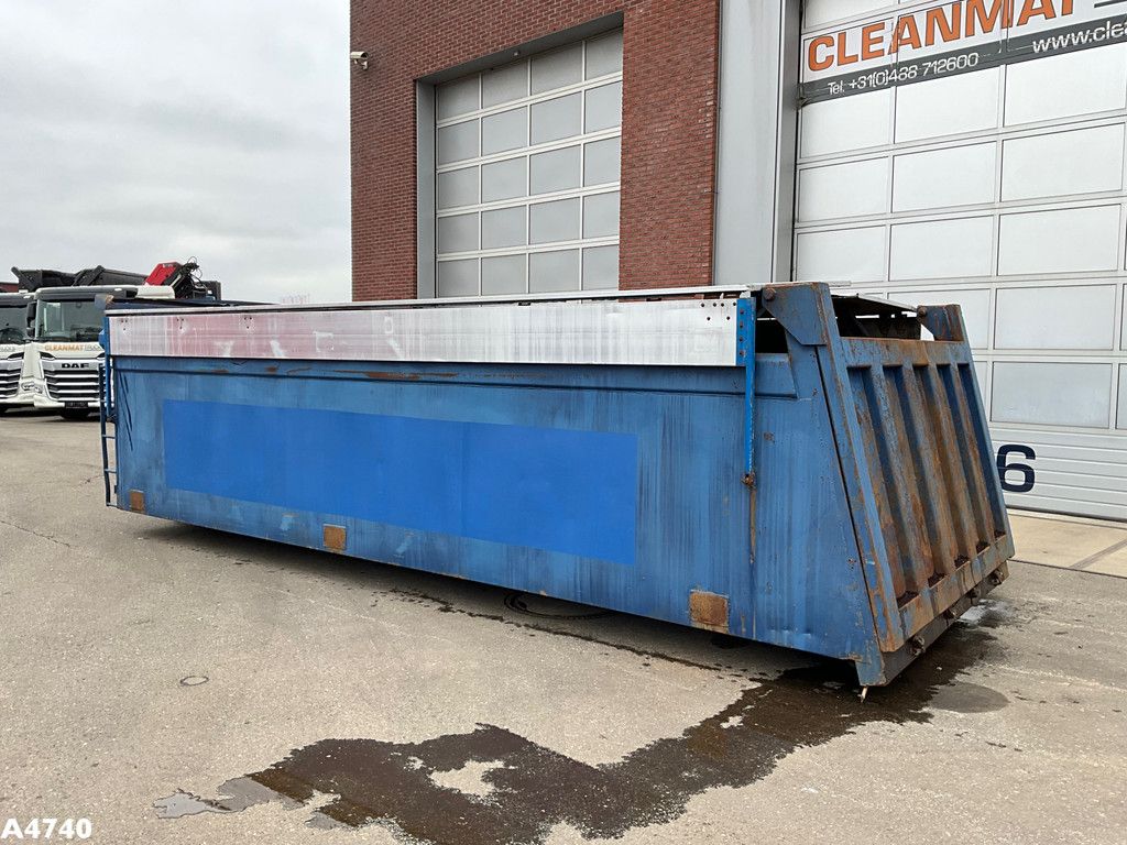 Container 21m³ met Hydraulische milieukleppen