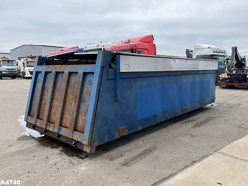 Container 21m³ met Hydraulische milieukleppen