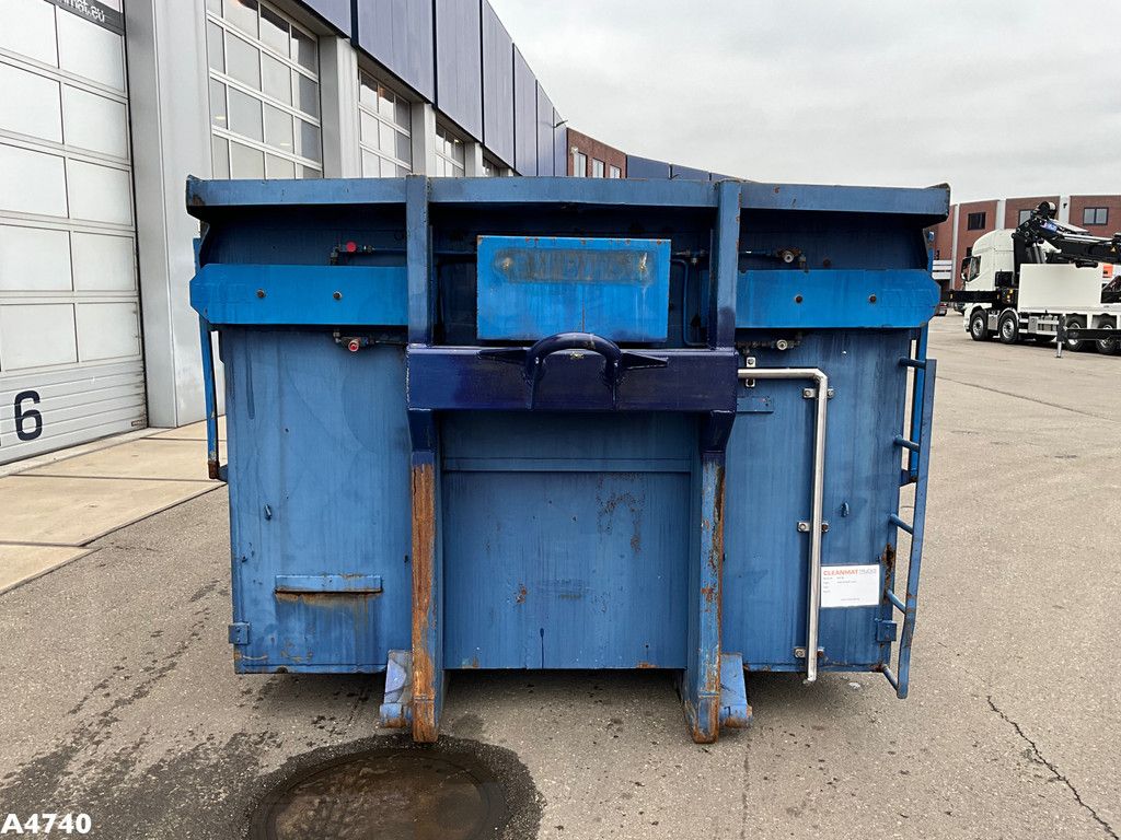Container 21m³ met Hydraulische milieukleppen