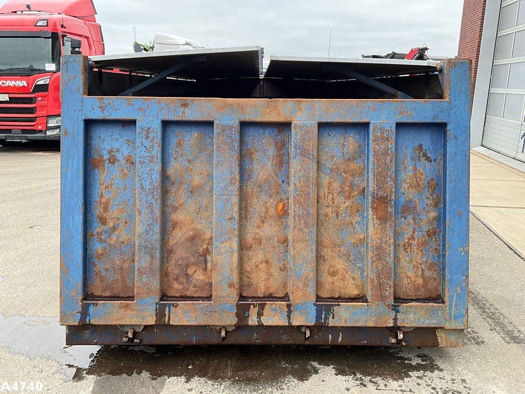 Container 21m³ met Hydraulische milieukleppen