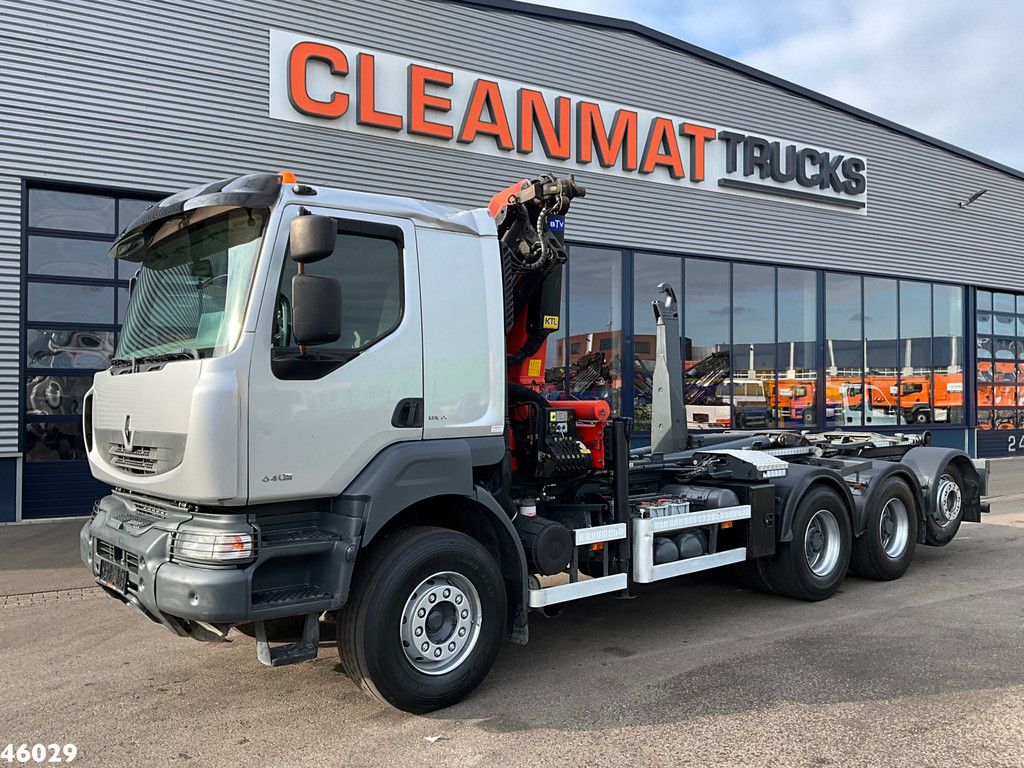 Renault Kerax 460 8x4 Palfinger 16 Tonmeter laadkraan