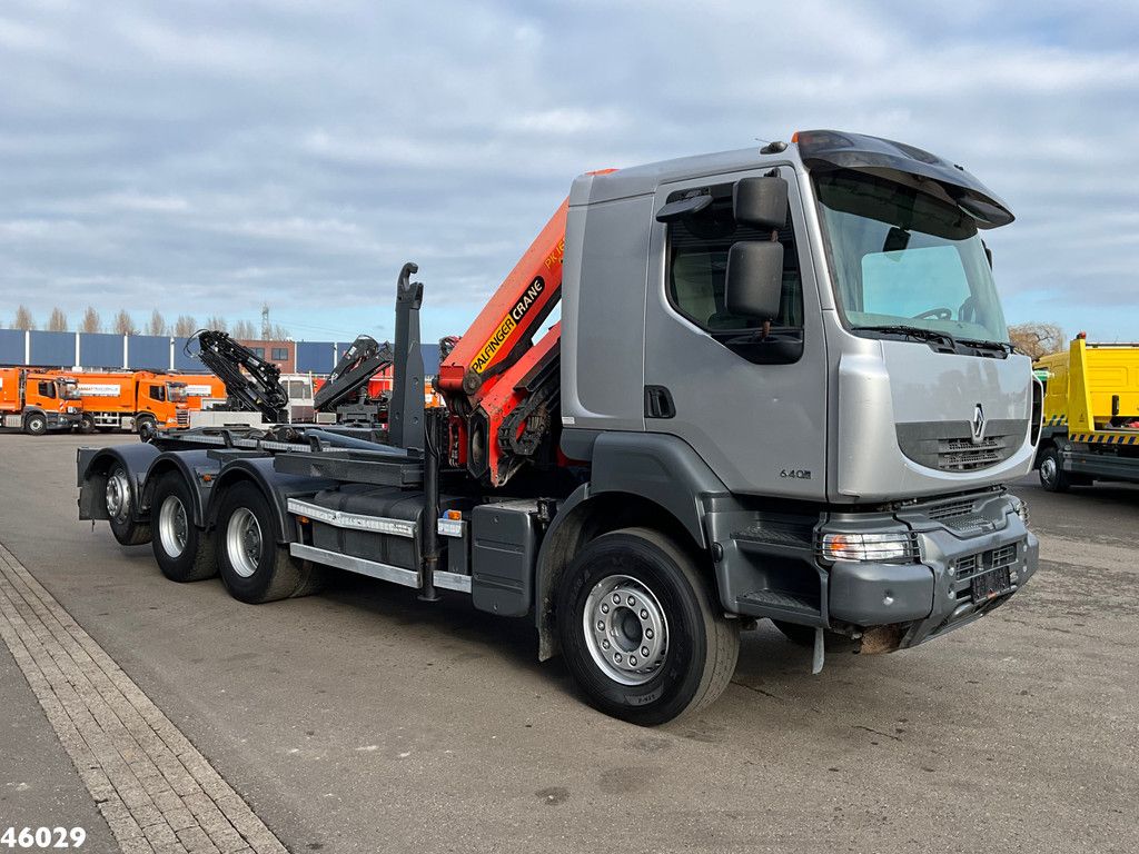 Renault Kerax 460 8x4 Palfinger 16 Tonmeter laadkraan