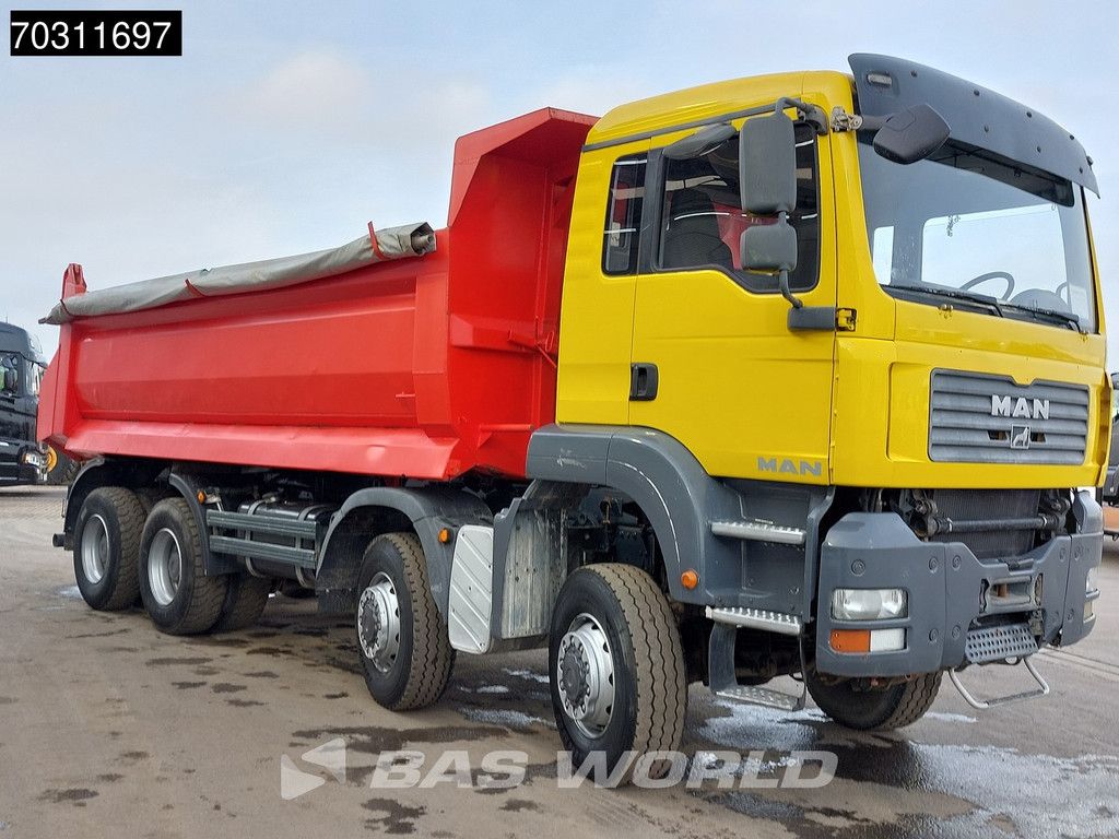 MAN TGA TGA 41.440 8X8 8x8 18m3 Meiller tipper Full Steel Suspension Big-Axle Euro 4