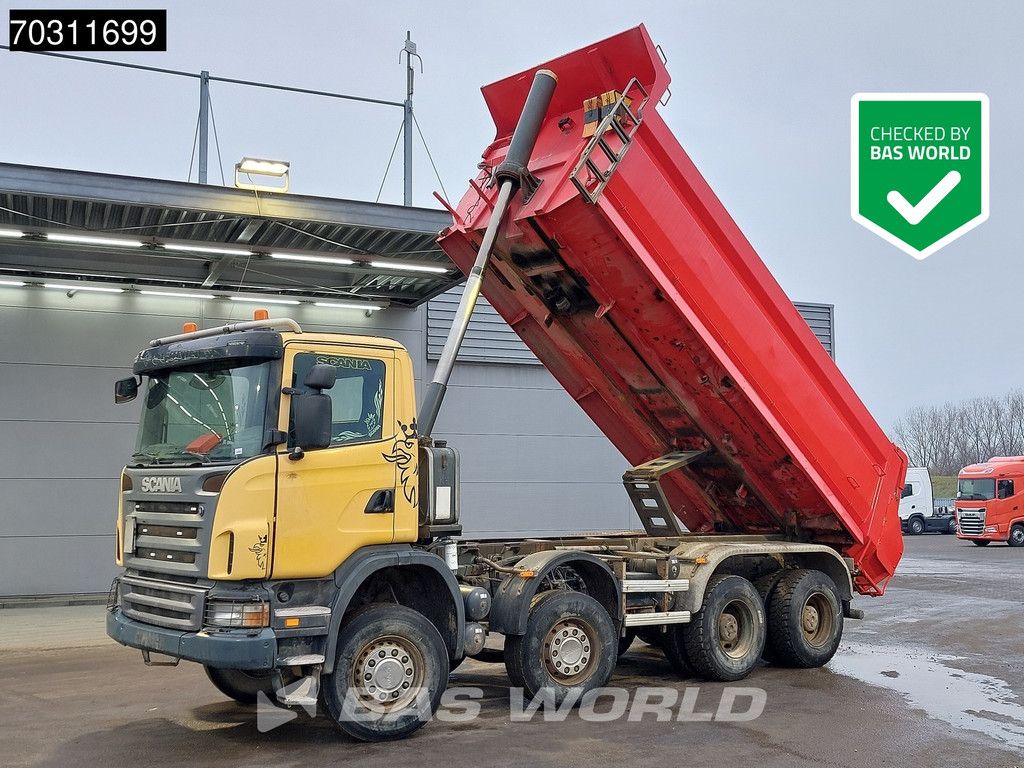 Scania G G420 8X6 8x6 18m3 KH tipper Steel Suspension Big-Axle Euro 4