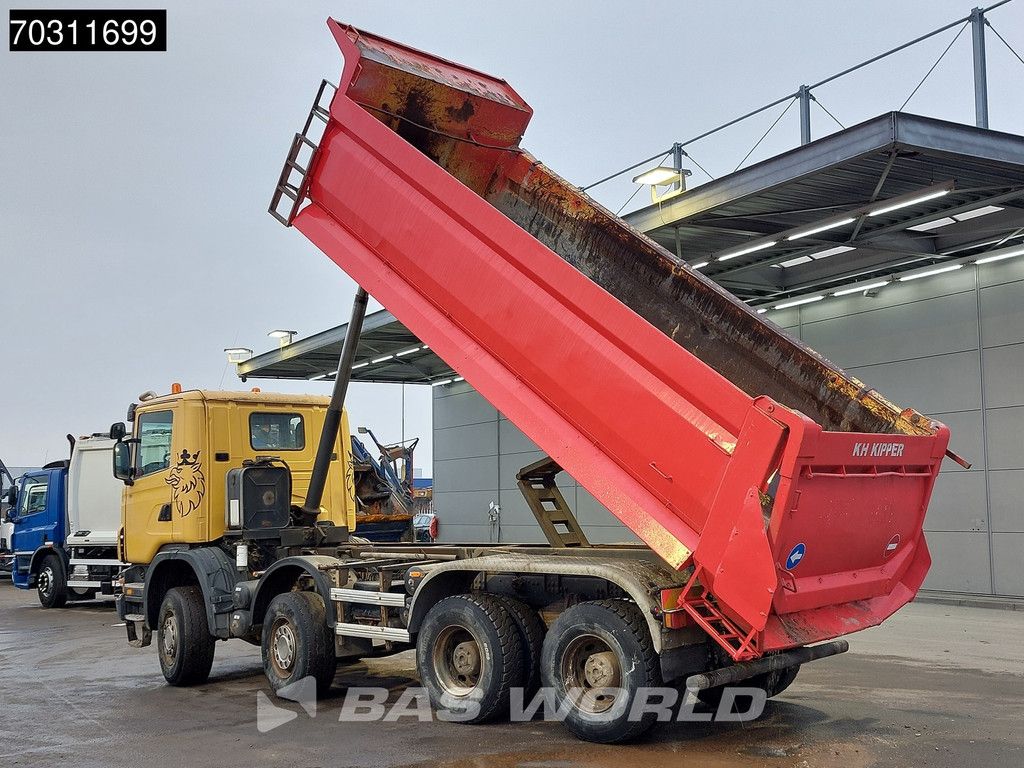 Scania G G420 8X6 8x6 18m3 KH tipper Steel Suspension Big-Axle Euro 4