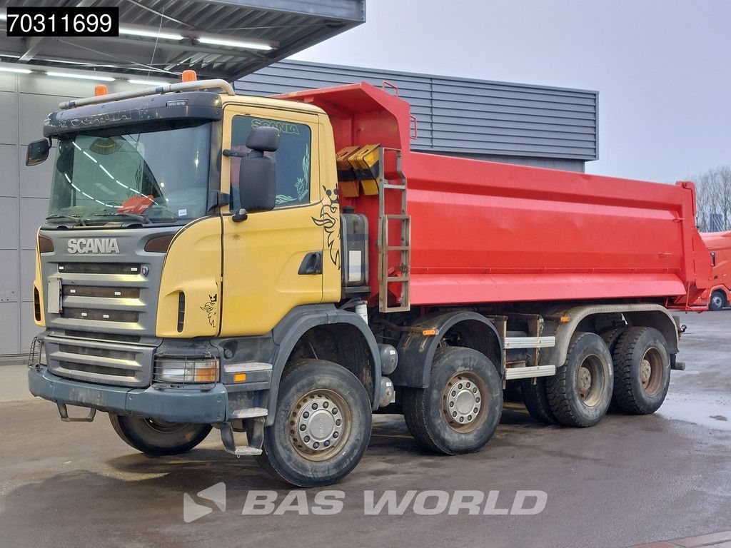 Scania G G420 8X6 8x6 18m3 KH tipper Steel Suspension Big-Axle Euro 4