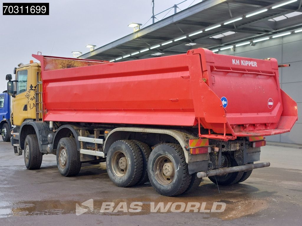 Scania G G420 8X6 8x6 18m3 KH tipper Steel Suspension Big-Axle Euro 4