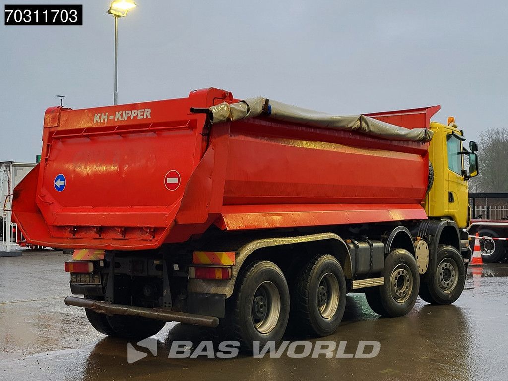 Scania G G420 8X4 8x6 18m3 KH Kipper Steel suspension Big-Axle Euro 4