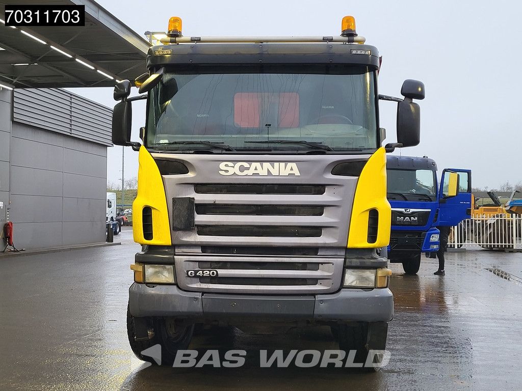 Scania G G420 8X4 8x6 18m3 KH Kipper Steel suspension Big-Axle Euro 4