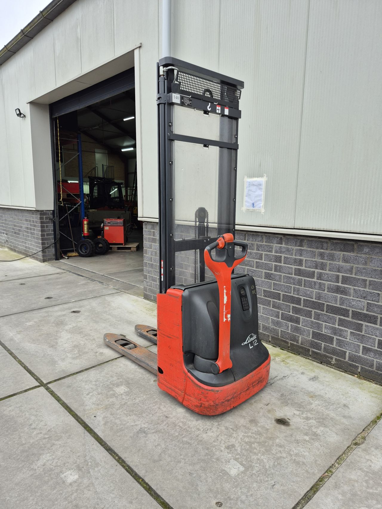 Linde L12 bj 2019 748 uur duplo freelift 3.910 mm