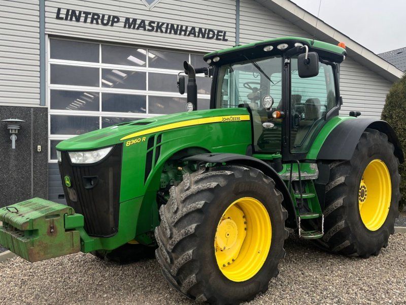 John Deere 8360R AutoPower og med centralsmørring