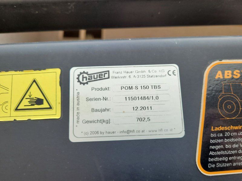 Hauer POM S150 TBS