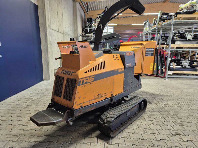 Först TR6 Holzhacker /Holzhäcksler mit Dieselmotor und Kettenfahrwerk-