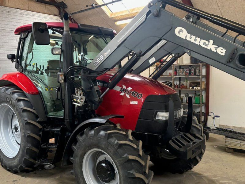 Case IH MXU 100 X-Line med Ålø Q55 frontlæsser