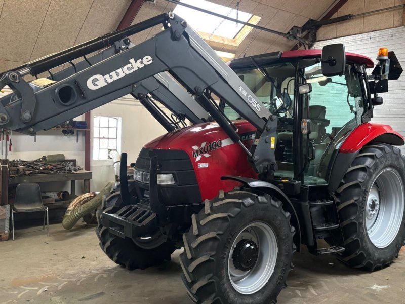 Case IH MXU 100 X-Line med Ålø Q55 frontlæsser