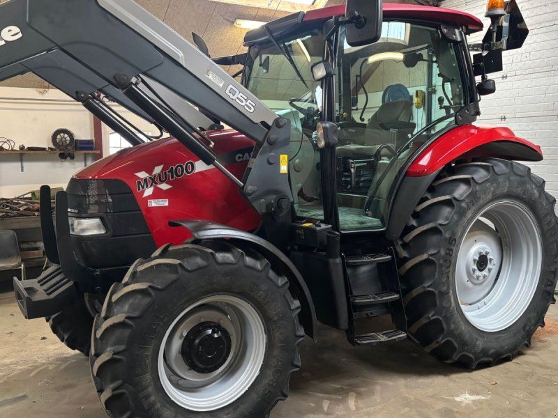 Case IH MXU 100 X-Line med Ålø Q55 frontlæsser