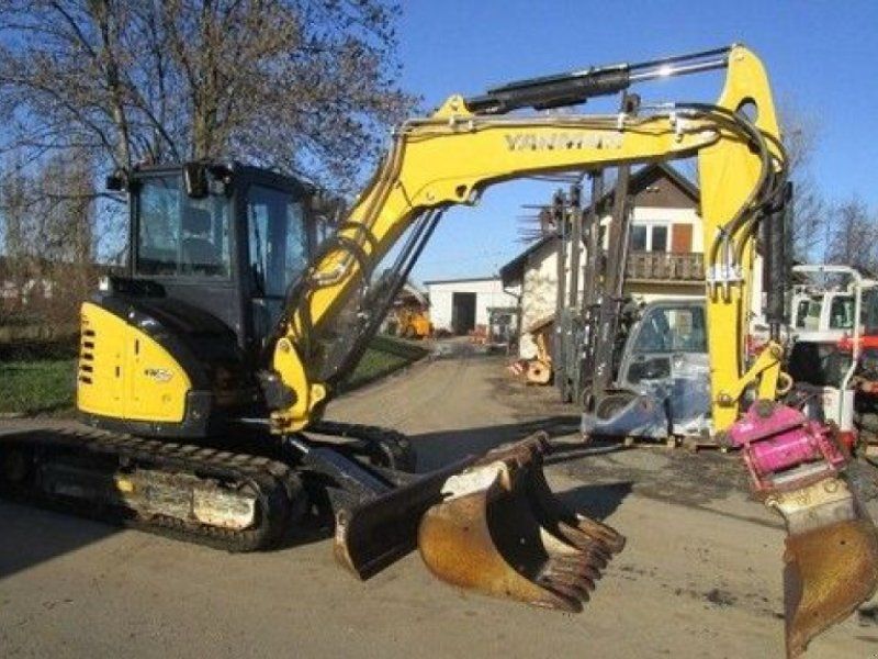 Yanmar VIO 57-6A POWERTILT + Schnellwechsler + 4 Löff