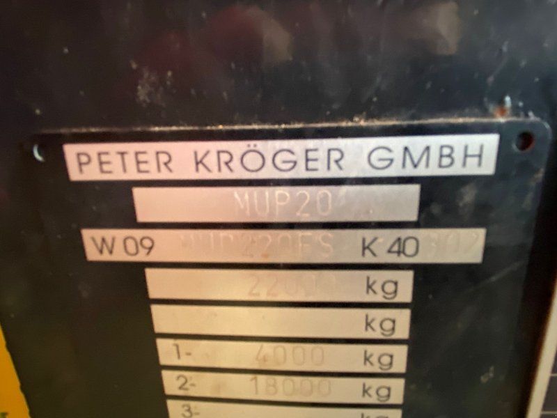 Kröger Terraliner MUP 20 HP