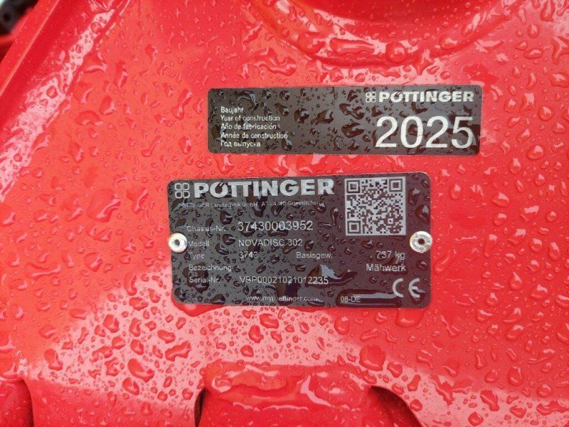 Pöttinger NOVADISC 302