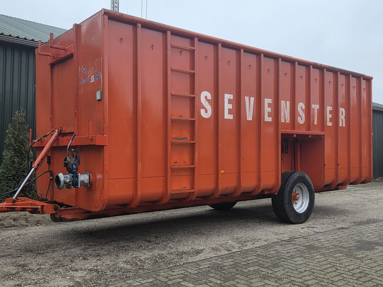 RVS Mestcontainer Mestbak 40m3