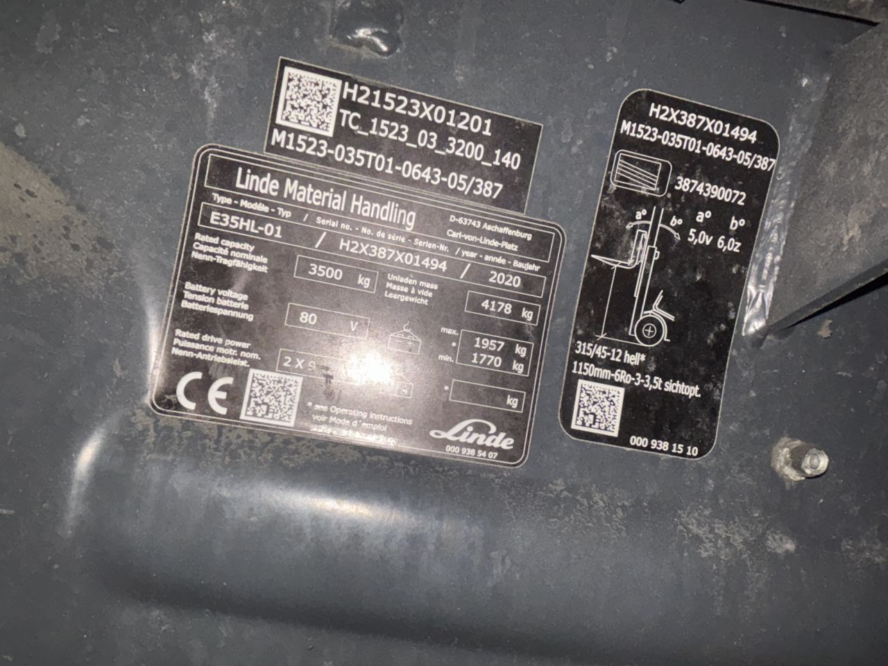 Linde E35HL-387