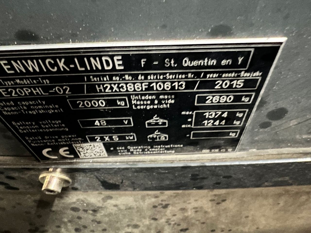 Linde E20PHL-01